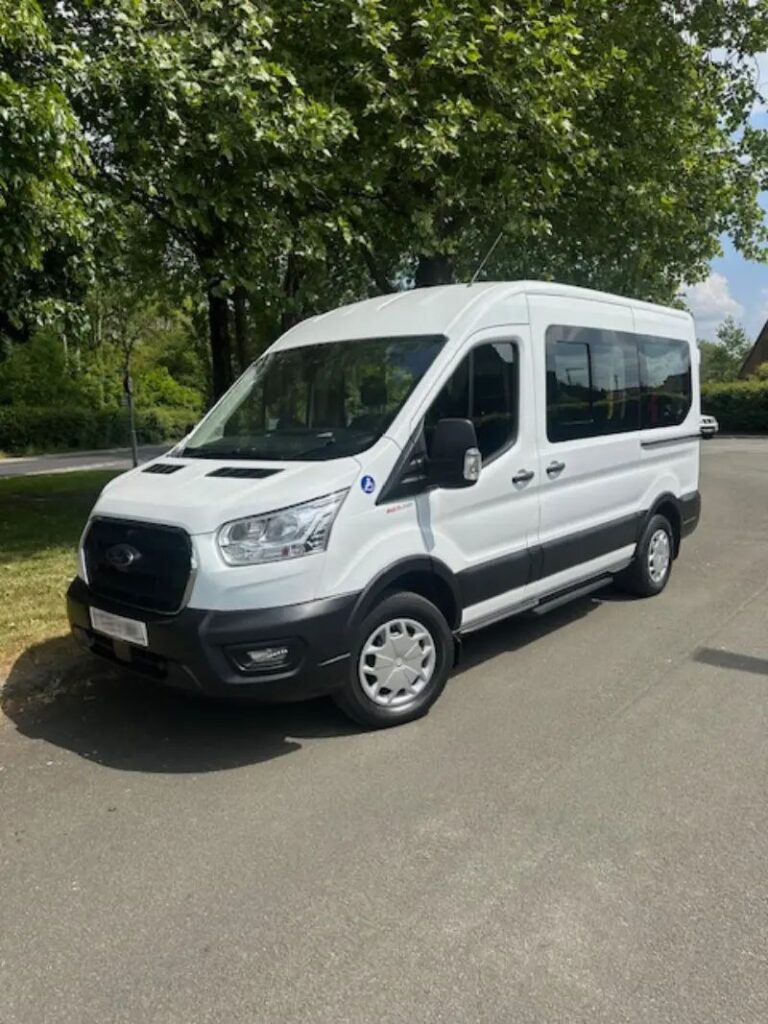 Accessible WAV taxi in for disabled passengers