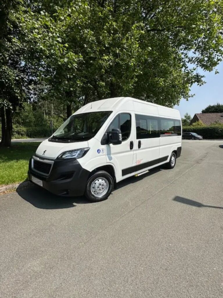 Accessible WAV taxi in for disabled passengers