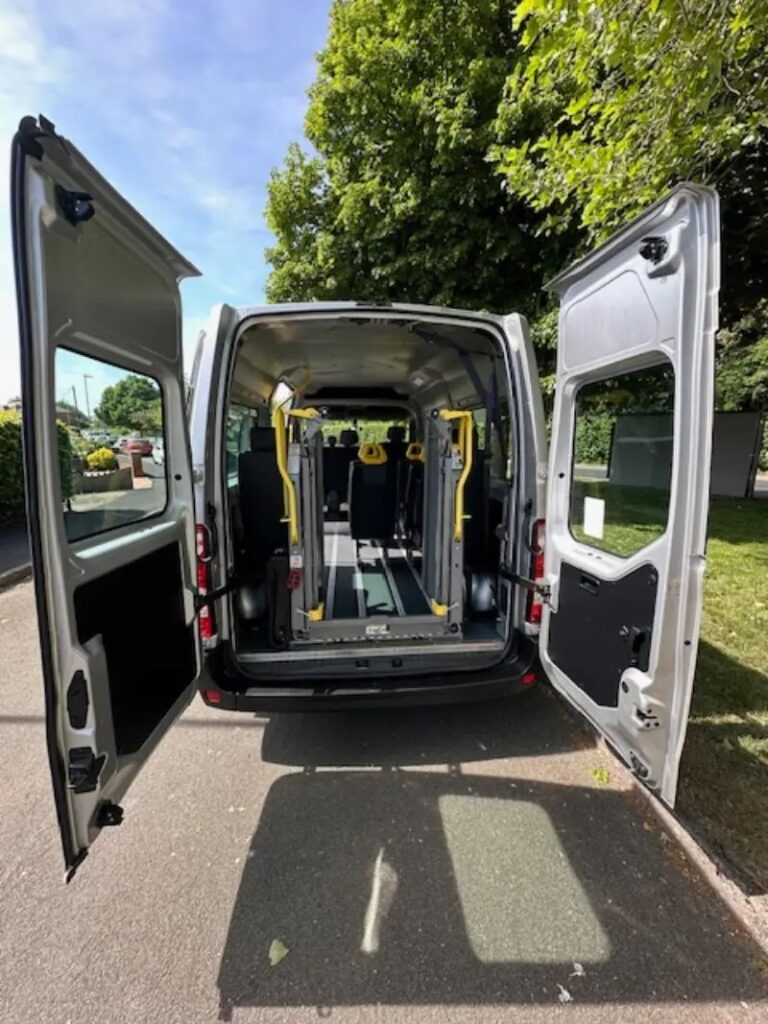 Wheelchair taxi service in Peterborough with tail-lift access